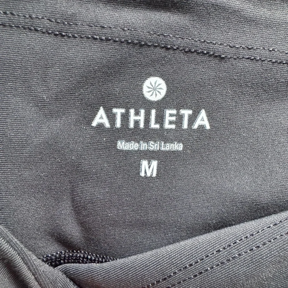 Athleta Black Cropped Leggings - Picture 7 of 7